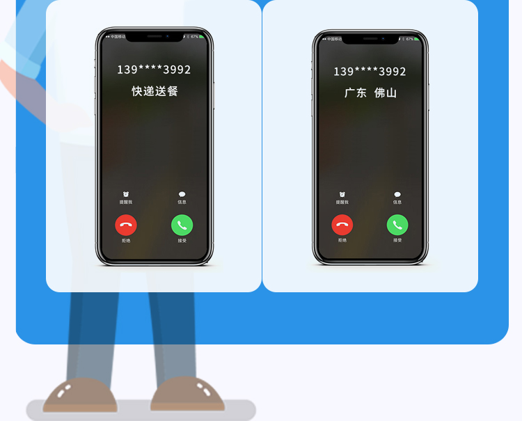 手機號碼取消標記展示